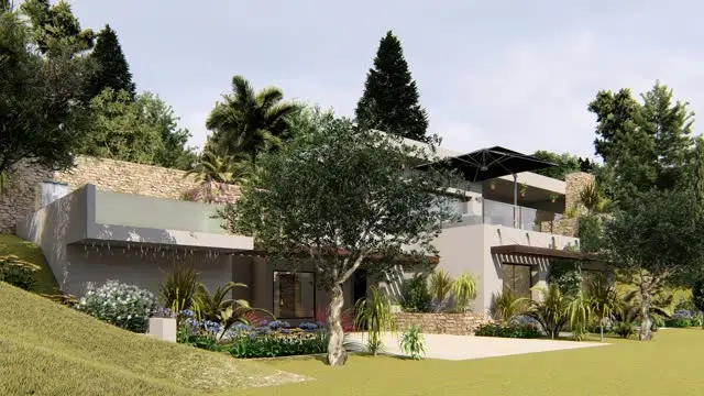 Aelia — vue 4 de la villa