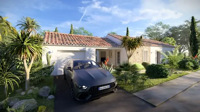 Albes — vue 1 de la villa