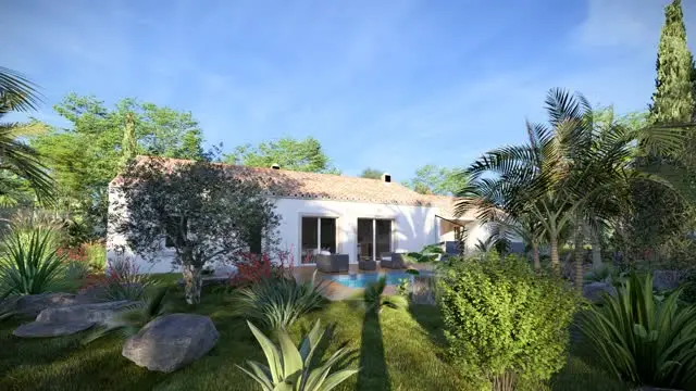 Albes — vue 3 de la villa