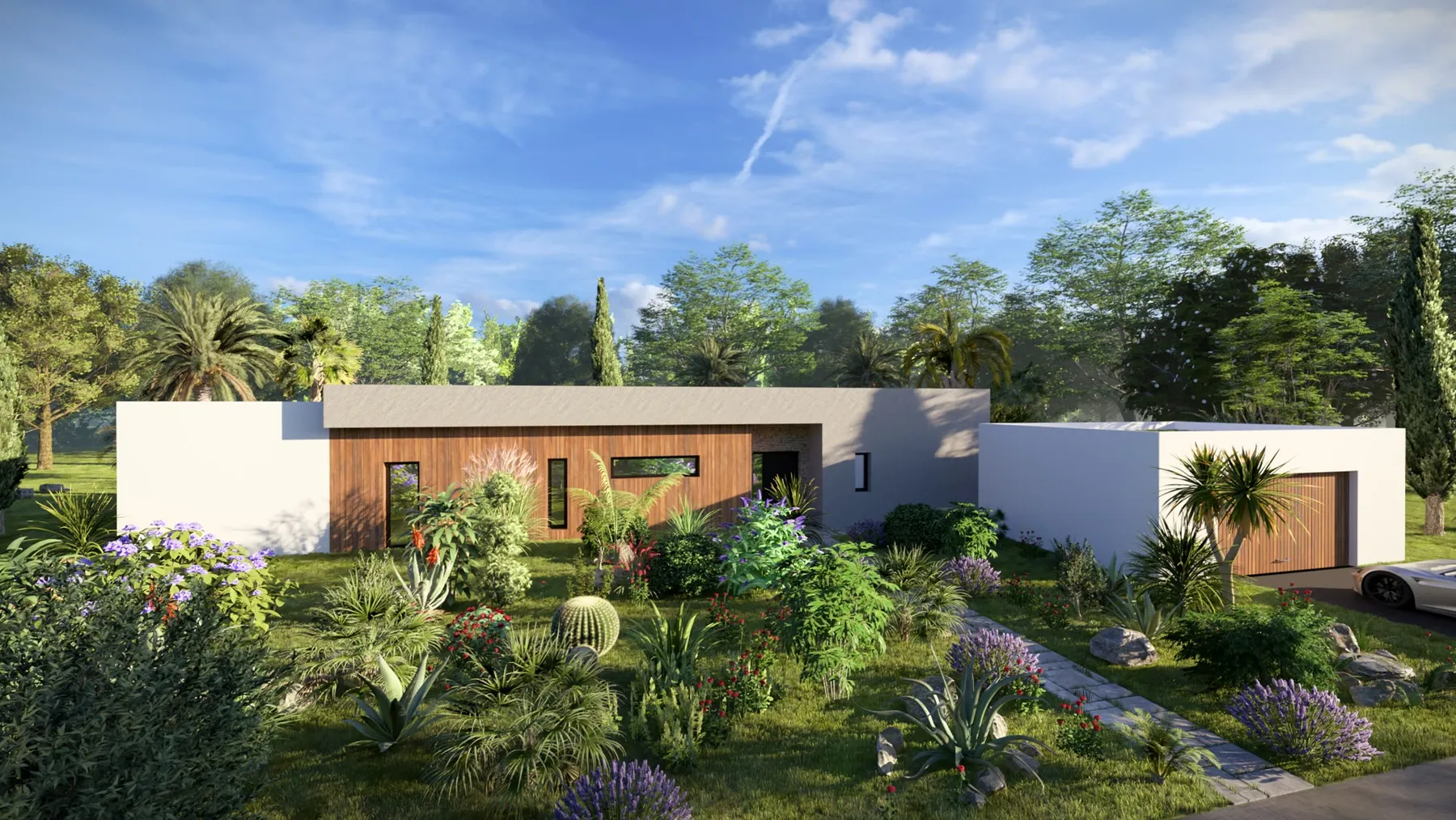 Villa Anemos — Le carré VIP, construite sur mesure par JPSA Construction en Occitanie