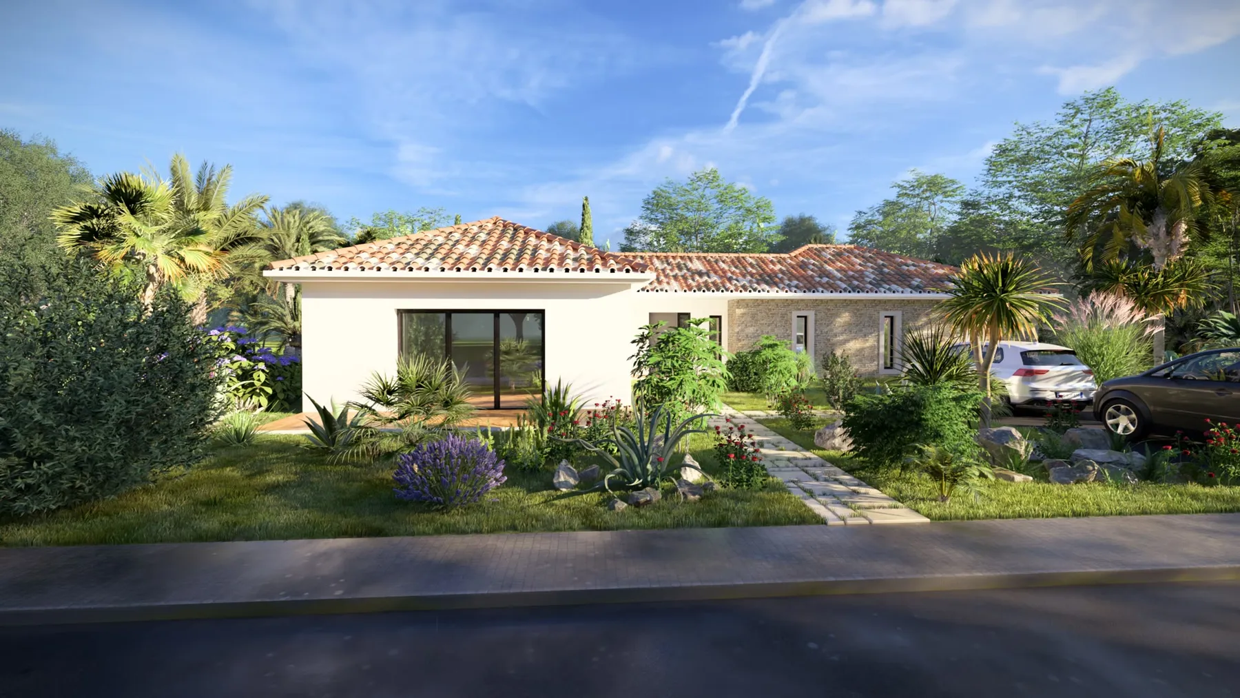 Villa Eurus — Le carré VIP, construite sur mesure par JPSA Construction en Occitanie
