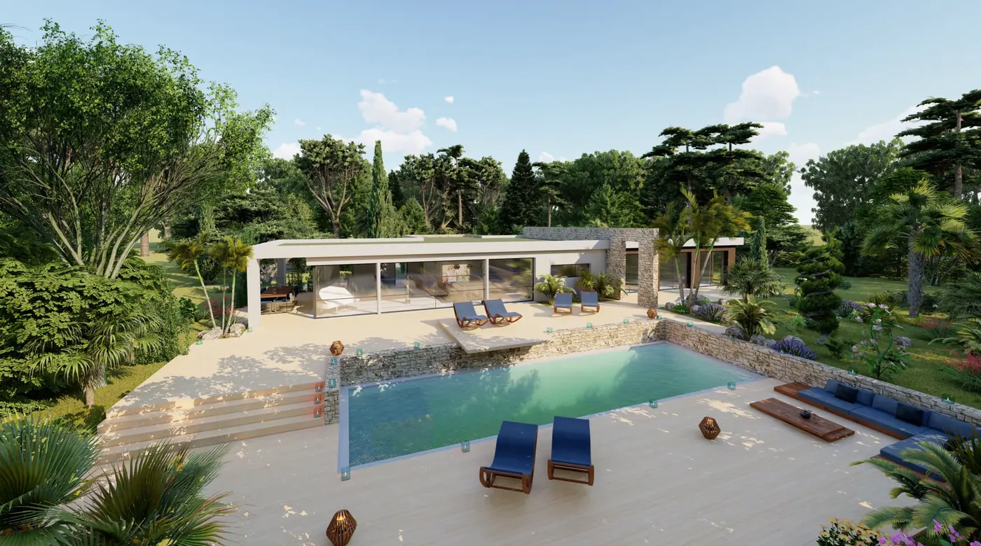 Villa Leste — Les incontournables, construite sur mesure par JPSA Construction en Occitanie