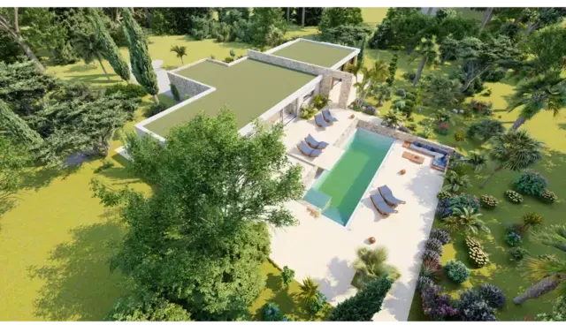 Leste — vue 2 de la villa