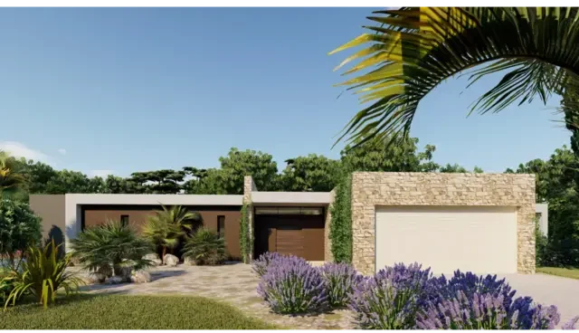 Leste — vue 4 de la villa
