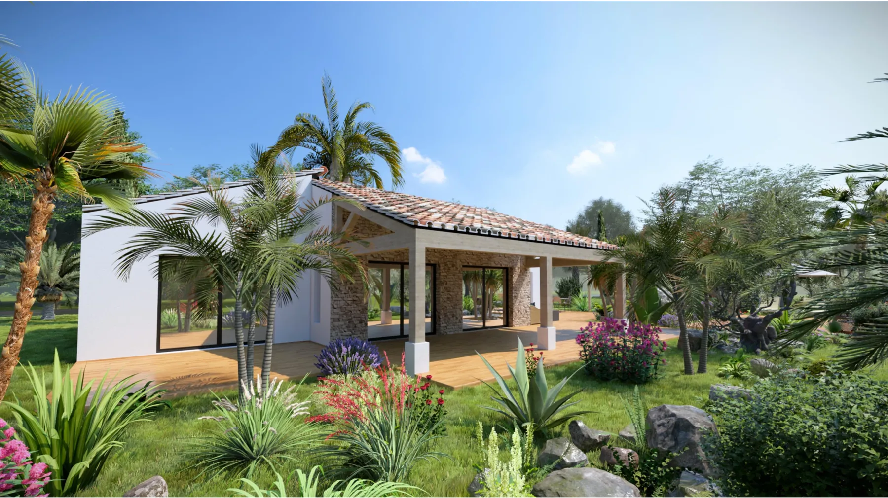 Villa Scirocco — Le carré VIP, construite sur mesure par JPSA Construction en Occitanie